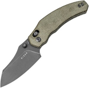 Taschenmesser Kizer Cutlery Bulldog | Green Micarta 