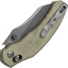 Складной нож Kizer Cutlery Bulldog | Green Micarta 