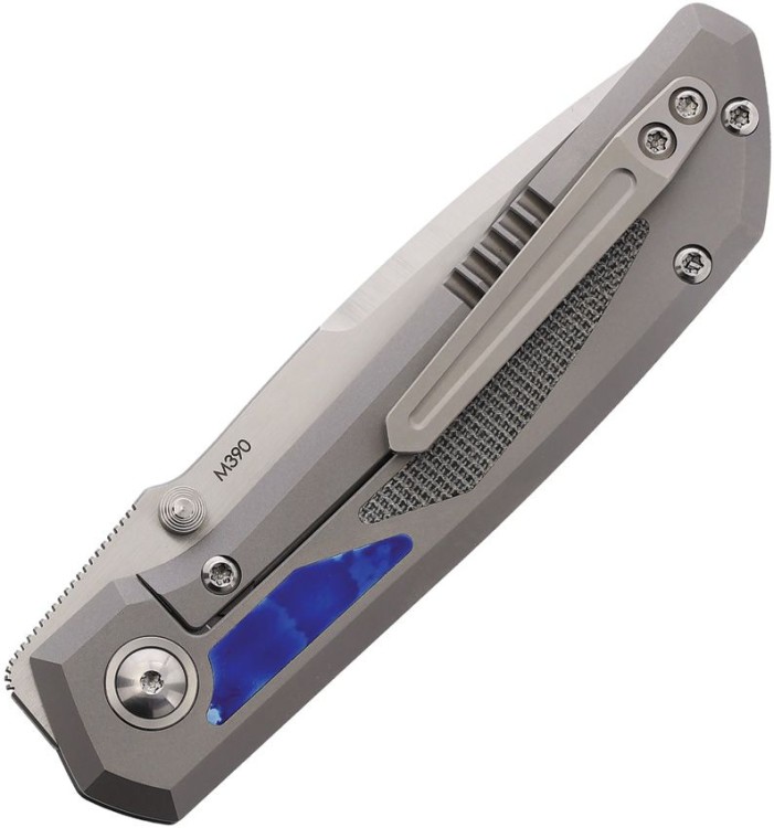 Складной нож Pena Knives Mula DP | Titanium Micarta/Mokut | M390