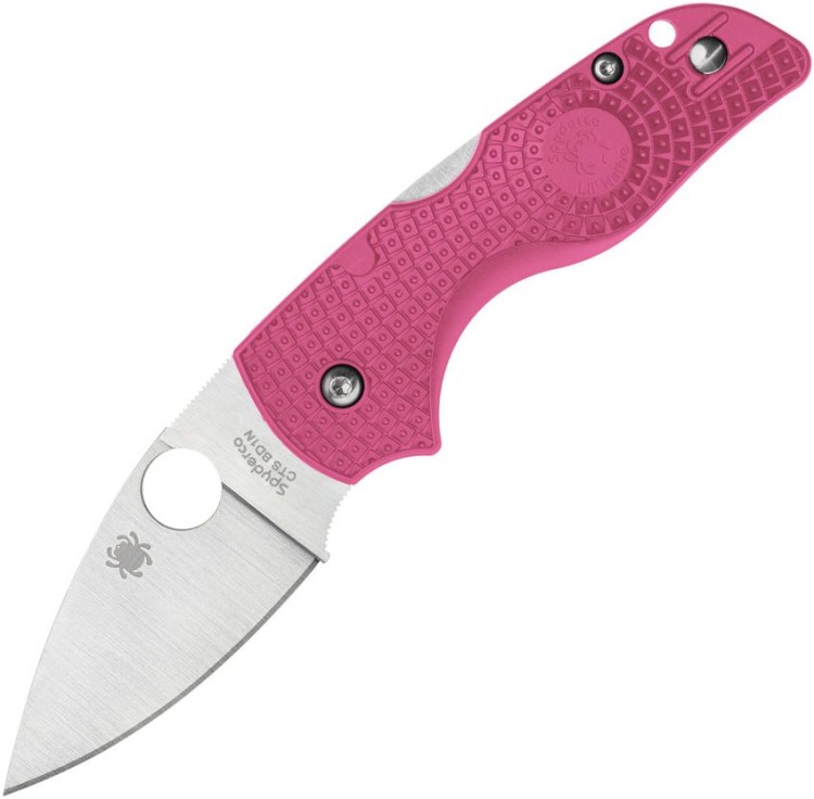Складной нож Spyderco Lil' Native Lightweight CTS BD1N Pink FRN
