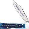 Складной нож Case Cutlery Masonic Mini Copperlock, Blue