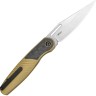 Kizer Raze S45VN | Gold Titanium CF