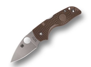 Taschenmesser Spyderco Lil' Native Lightweight | CPM 15V | Brown FRN 