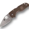 Taschenmesser Spyderco Lil' Native Lightweight | CPM 15V | Brown FRN Taschenmesser Spyderco Lil' Native Lightweight | CPM 15V | Brown FRN