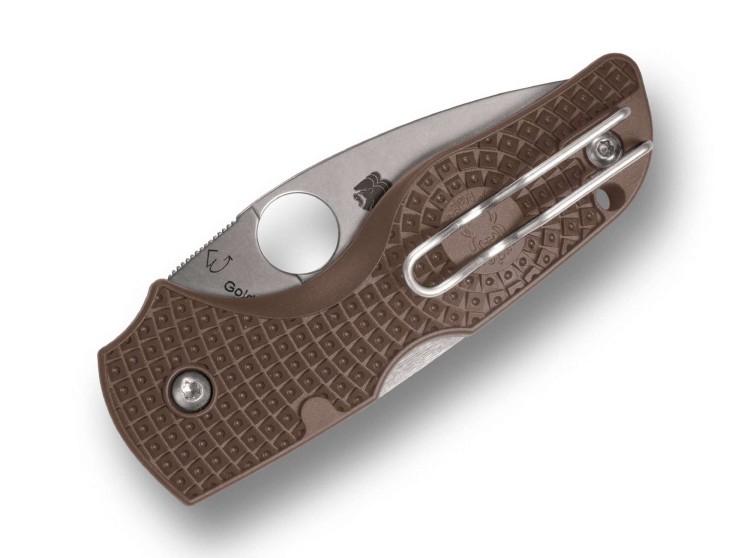 Taschenmesser Spyderco Lil' Native Lightweight | CPM 15V | Brown FRN 