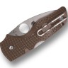 Taschenmesser Spyderco Lil' Native Lightweight | CPM 15V | Brown FRN Taschenmesser Spyderco Lil' Native Lightweight | CPM 15V | Brown FRN