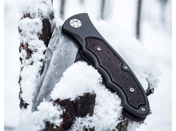 Складной нож Böker Leopard-Damast III 42 110129DAM Складной нож Böker Leopard-Damast III 42 110129DAM