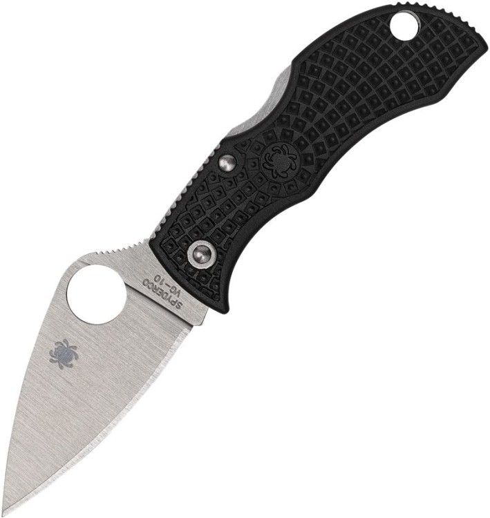 Spyderco Manbug Leaf FRN Black PlainEdge