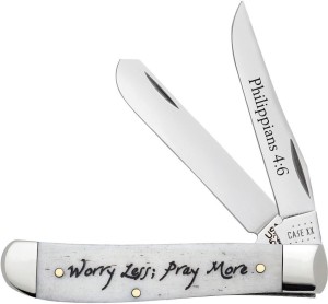 Case Cutlery Blue jigged bone