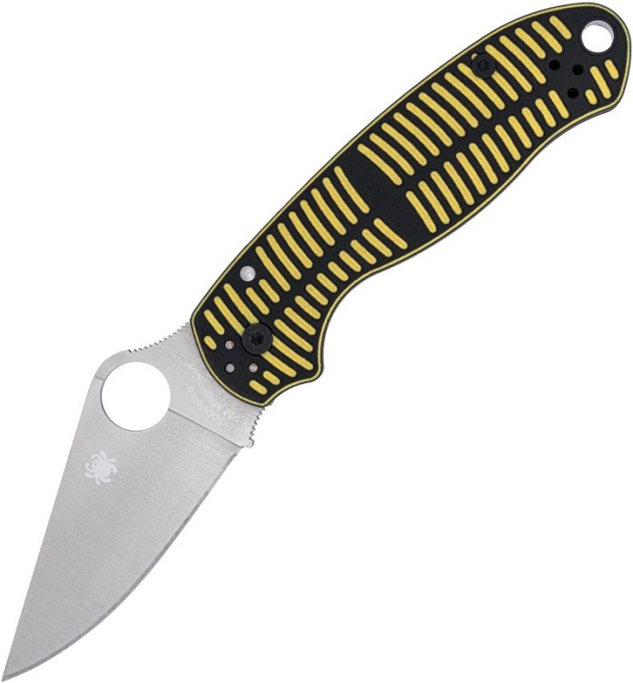 Складной нож Spyderco Para 3 Salt Yellow & Black | G10 Magnacut