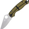 Складной нож Spyderco Para 3 Salt Yellow & Black | G10 Magnacut