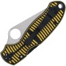 Складной нож Spyderco Para 3 Salt Yellow & Black | G10 Magnacut