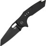 Taschenmesser Bestech Knives Nyxie 3 | Framelock | Titanium Black