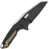 Taschenmesser Bestech Knives Nyxie 3 | Framelock | Titanium Black