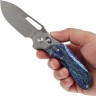 Kansept Knives Quasar | Titanium | Damascus