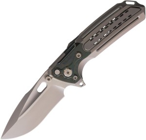 Taschenmesser Reate Knives Terminator 6000 | Titanium Green | MagnaCut