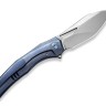 Cuchillo Cuchillo plegable | Navajas WE Knife Ignio 20CV Blue Ti Mystery Box Cuchillo Cuchillo plegable | Navajas WE Knife Ignio 20CV Blue Ti Mystery Box