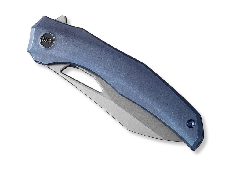 Taschenmesser WE Knife Ignio 20CV Blue Ti Mystery Box 