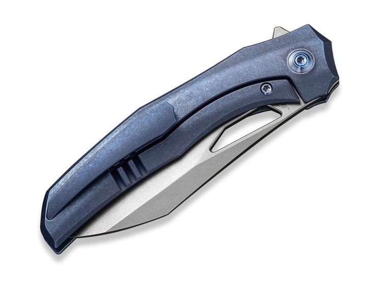 Taschenmesser WE Knife Ignio 20CV Blue Ti Mystery Box 