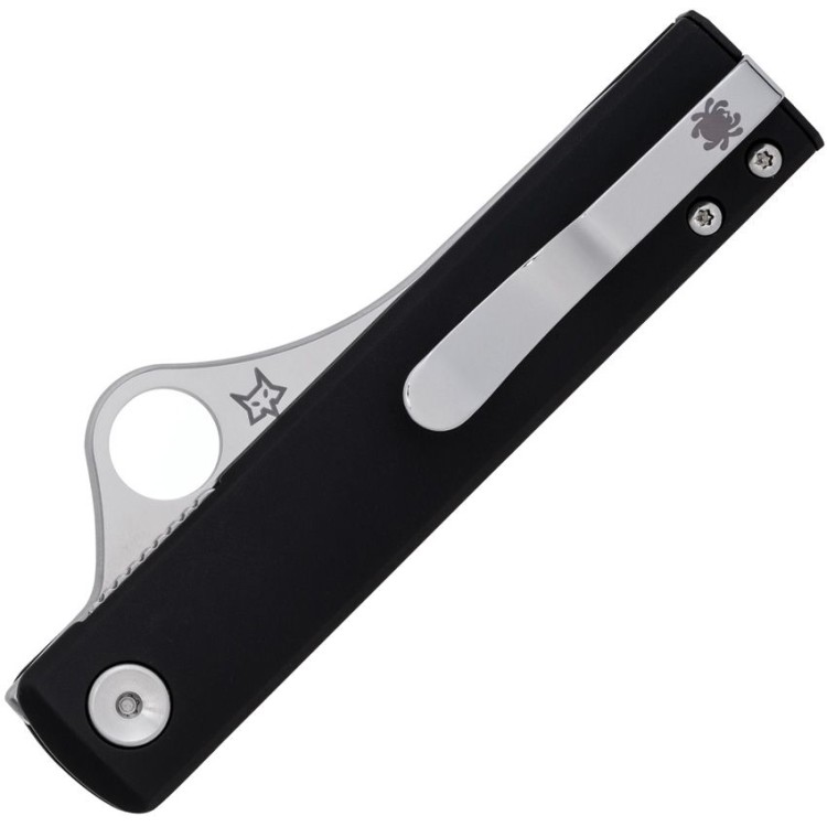Cuchillo Cuchillo plegable | Navajas Spyderco Essenza N690 | Black Aluminum