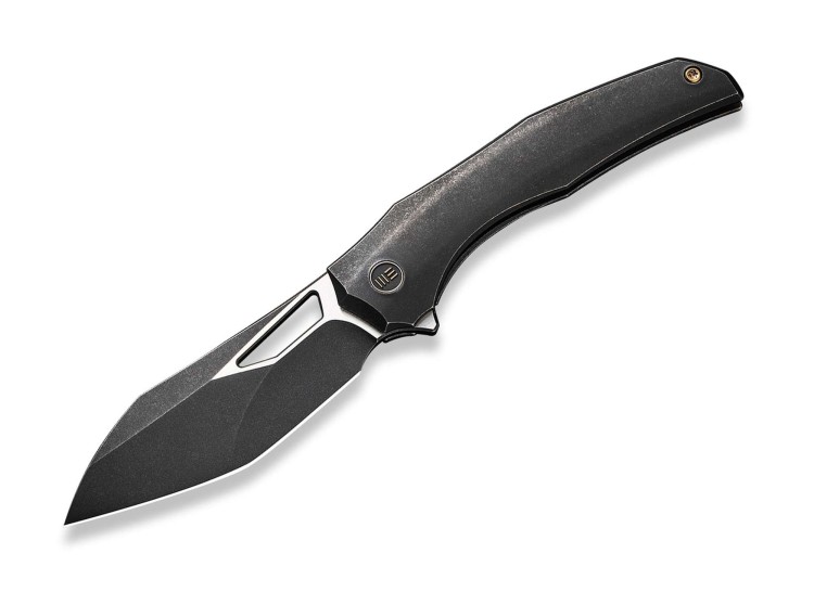 Cuchillo Cuchillo plegable | Navajas WE Knife Ignio 20CV Ti All Black Mystery Box