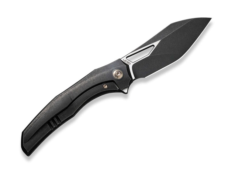 Cuchillo Cuchillo plegable | Navajas WE Knife Ignio 20CV Ti All Black Mystery Box