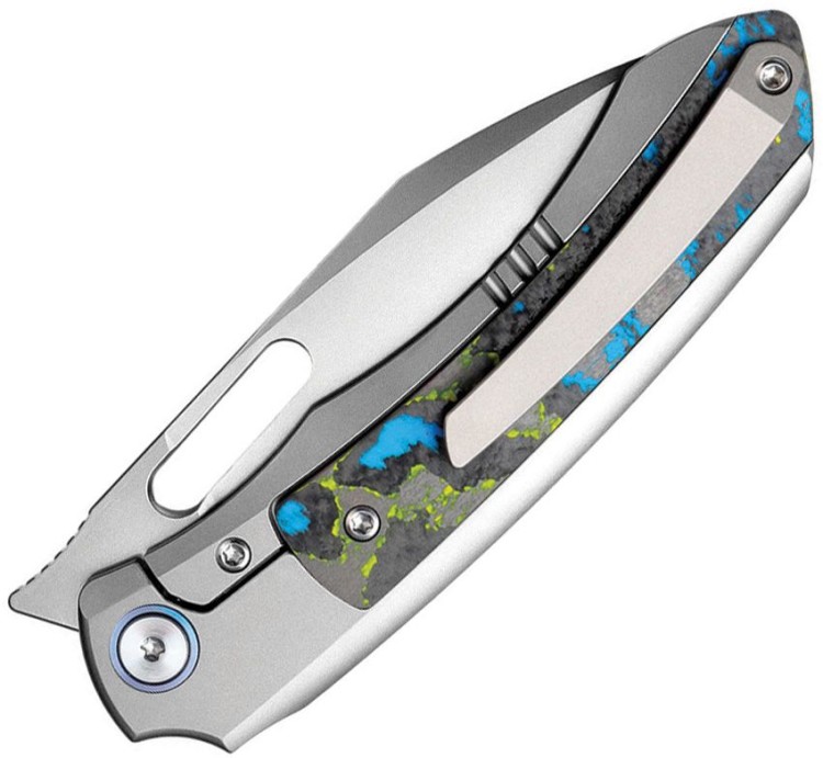 Cuchillo Cuchillo plegable | Navajas REMETTE Orca | M390 | Titanium 