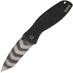 Kershaw Blur Tiger Striped A/O folding knife 1670TTS