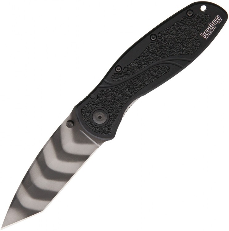 Складной нож Kershaw Blur Tiger Striped A/O folding knife 1670TTS