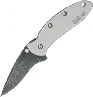 Kershaw Chive A/O Damascus folding knife 1600DAM