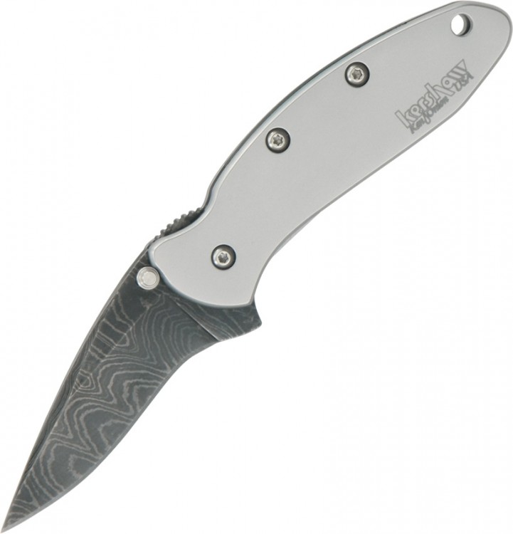 Складной нож Kershaw Chive A/O Damascus folding knife 1600DAM