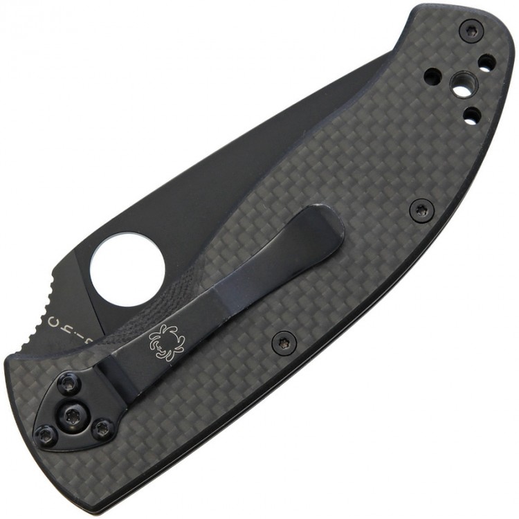 Spyderco Tenacious Carbon Fiber/G10 black, C122CFBBKP Spyderco Tenacious Carbon Fiber/G10 black, C122CFBBKP