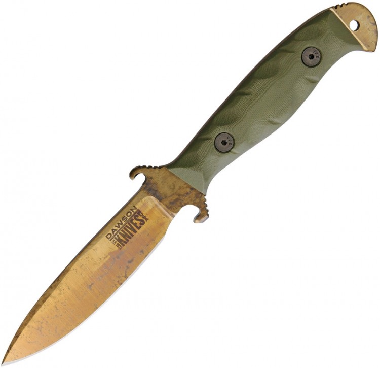 Dawson Knives Raider 4 arizona copper оливковый