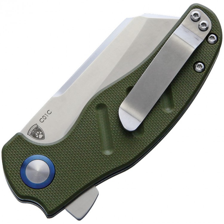 Kizer Cutlery Sheepdog Linerlock, Green folding knife Kizer Cutlery Sheepdog Linerlock, Green folding knife