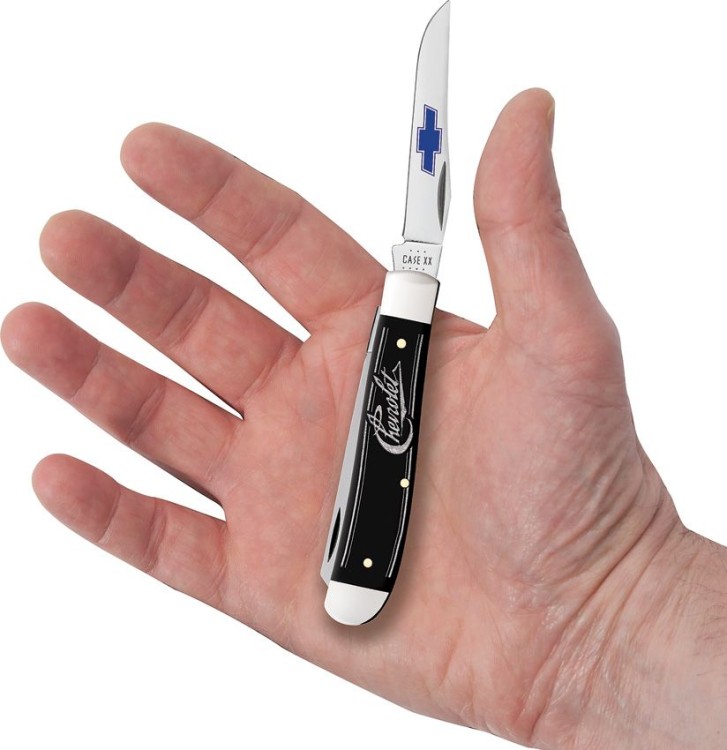 Складной нож Case Cutlery Chevrolet Mini Trapper 