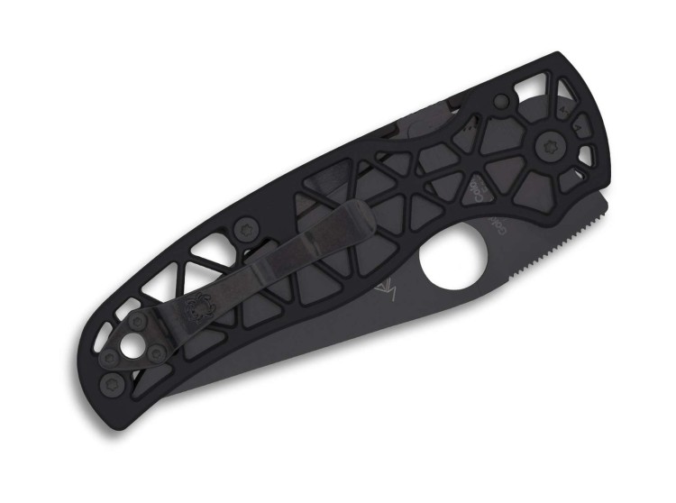 Taschenmesser Spyderco Edgerati | Black Aluminum | Black Blade Taschenmesser Spyderco Edgerati | Black Aluminum | Black Blade