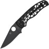Taschenmesser Spyderco Edgerati | Black Aluminum | Black Blade Taschenmesser Spyderco Edgerati | Black Aluminum | Black Blade