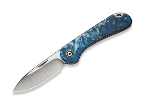 CIVIVI Elementum | Slip Joint 14C28N | Blue Ocean Resin