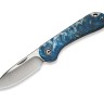 CIVIVI Elementum | Slip Joint 14C28N | Blue Ocean Resin
