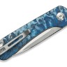 CIVIVI Elementum | Slip Joint 14C28N | Blue Ocean Resin