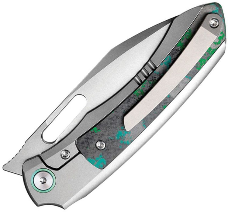 Cuchillo Cuchillo plegable | Navajas REMETTE Orca | M390 | Titanium CF