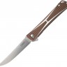 Складной нож CRKT Crossbones Bronze folding knife CR7530B