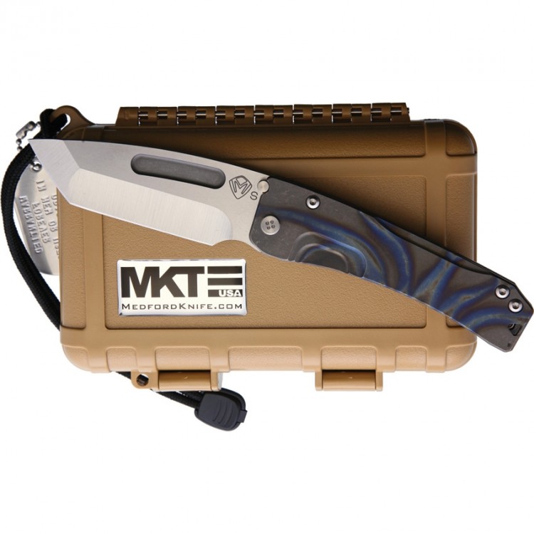 Medford Slim Midi Framelock folding knife flame Medford Slim Midi Framelock folding knife flame