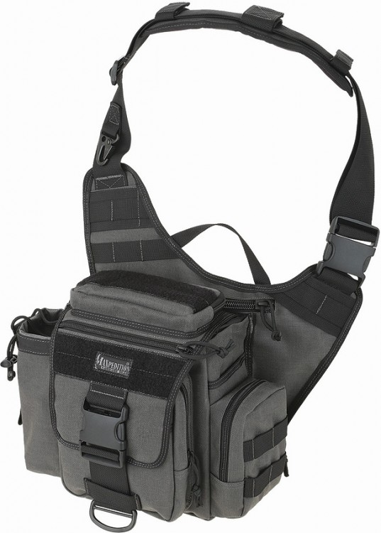 Maxpedition Jumbo Versipack shoulder bag wolf gray 0412W 