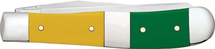 Складной нож Case Cutlery John Deere Trapper Gift Set