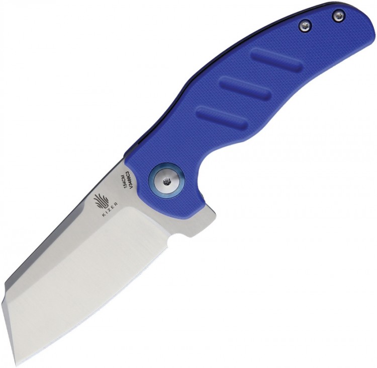 Kizer Cutlery Sheepdog Linerlock, Blue folding knife