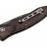 Böker Tirpitz-Damascus Wood 42  folding knife 110197DAM