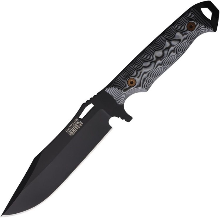 Cuchillo Cuchillo | Navajas Dawson Knives Marauder | Fixed Blade White/Black