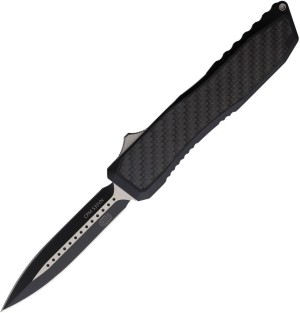 Taschenmesser EOS Auto Harpoon OTF Black CF