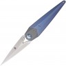 Kizer Cutlery Soze Linerlock Blue folding knife